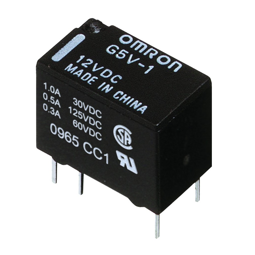PCB relay Ultra-miniature SPDT and Plastic Sealed